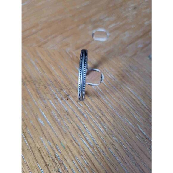 (3 for $15)~JoMa~ Silvertone Hoop Earrings- NWT - Picture 3 of 3